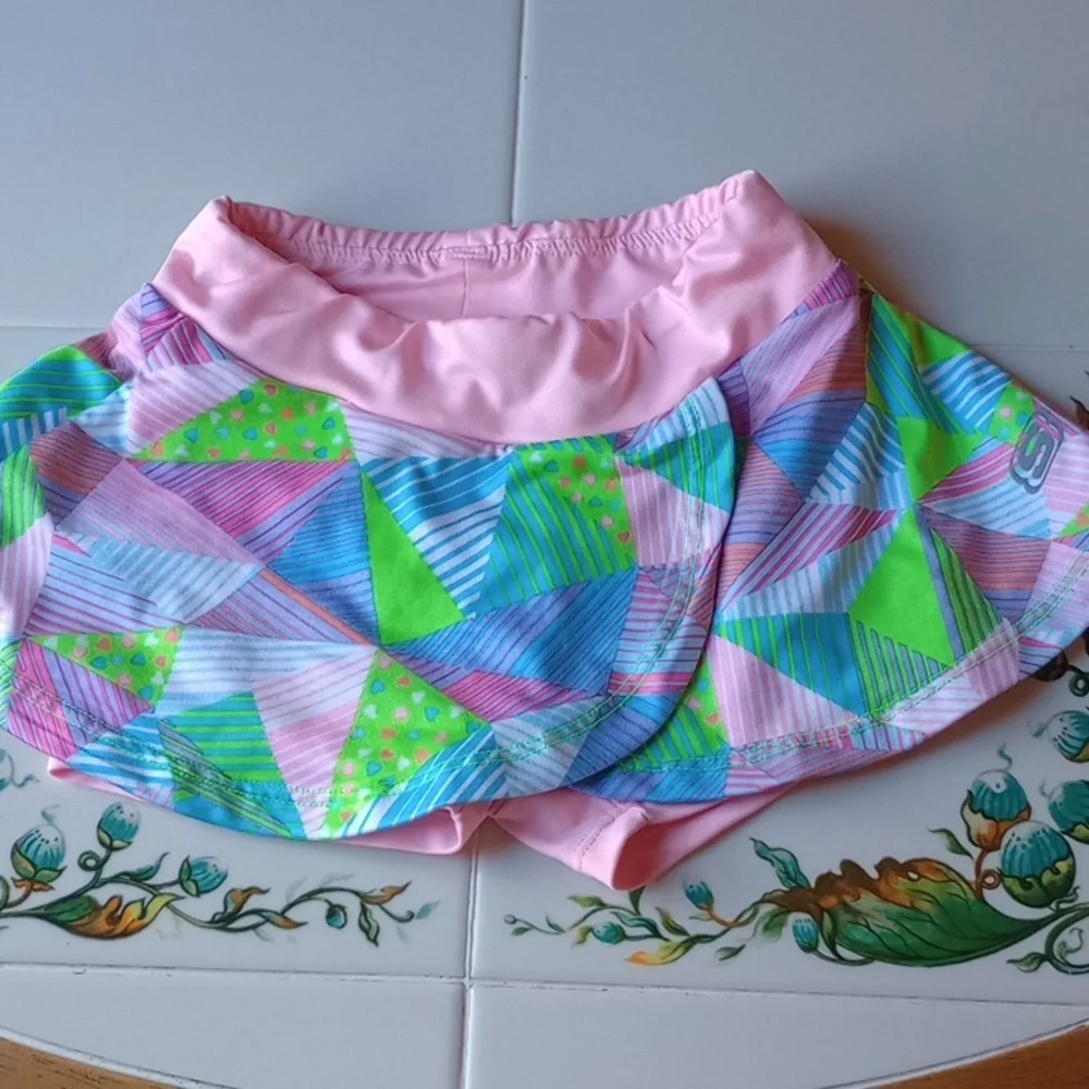 Girls Active Skorts - 2 - Picture 6 of 11